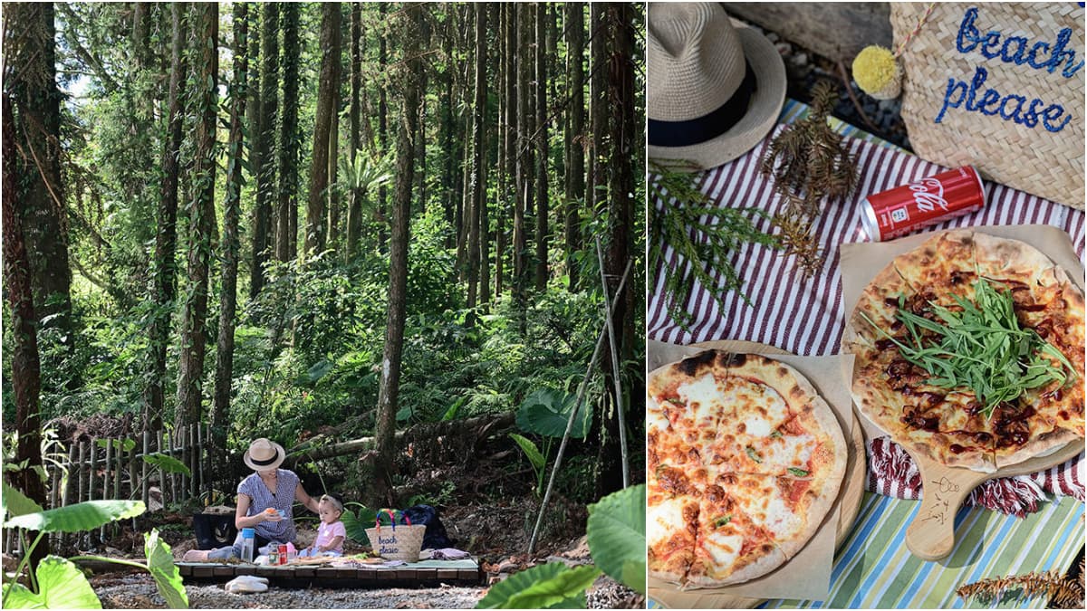 森林系網美來朝聖！隱藏版「野餐祕境」享受現做窯烤披薩，距離市區僅半小時