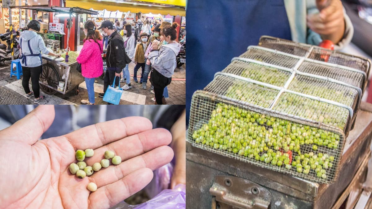 全台僅此一家！50年「炭烤放屁豆」超級懷舊古早味，炭香＋胡椒香愈吃愈唰嘴